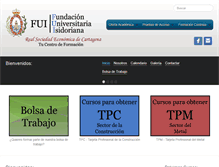 Tablet Screenshot of isidorianacartagena.com